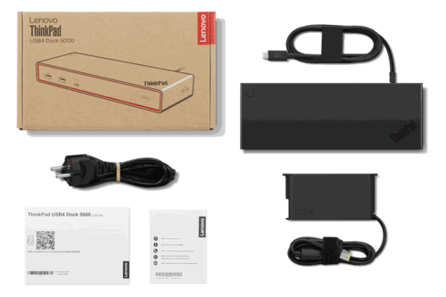 תחנת עגינה Lenovo ThinkPad USB4 Dock 5000