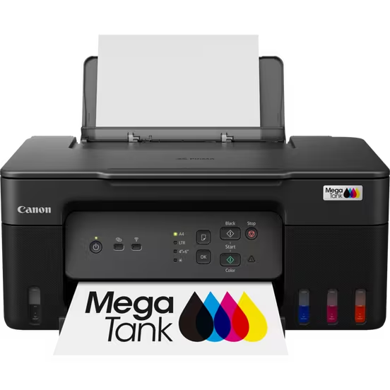 מדפסת הזרקת דיו קנון Canon PIXMA G3430