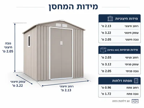 מידות המחסן