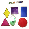 ערכת קישוט ללוח תוכן צורות עם נצנצים