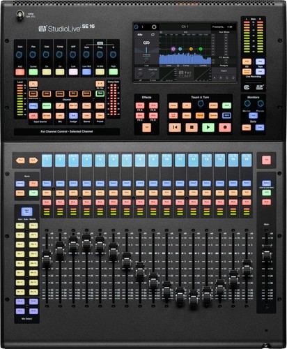 זוית נוספת presonus studiolive se 16 digital console mixer