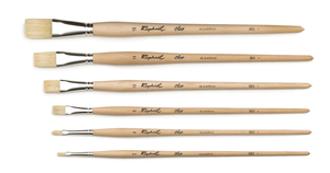 מכחולי OLEO לשמן/אקריליק – שטוח-רגיל Raphael סדרה 363