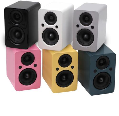 רמקולים מוגברים JAMO ACTIVE MINI MKII צבע Black High Gloss