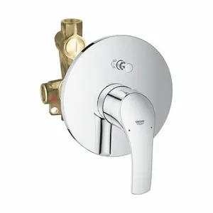 אינטרפוץ 4 דרך קומפלט יורוסמארט EUROSMART שחור GROHE - גרואה 33305002BM GROHE גרואה