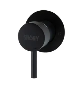 אינטרפוץ ניקול 3 דרך עגול שחור מט 771100BK שוני SHONY