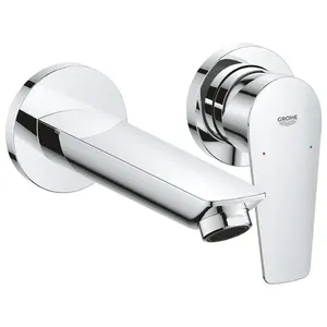 ברז קיר לכיור רחצה אורך פיה 177 מ"מ כרום GROHE - גרואה 20474001 PRO