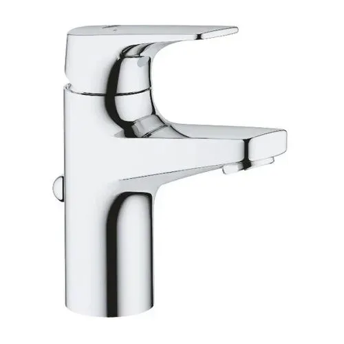 ברז פרח קצר כולל ונטיל דגם BAUFLOW כרום GR-23751000 GROHE גרואה