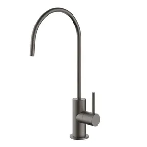 ברז מערכת מים COLD קר בלבד ומטוהר שחור פחם ND-50005-GM ISE