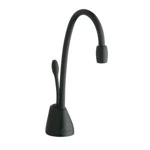 ברז מערכת מים HOT חם בלבד ומטוהר שחור מט 44251Y ISE