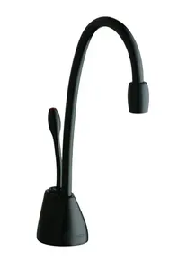 ברז מערכת מים HOT חם בלבד ומטוהר שחור מבריק 44251G ISE