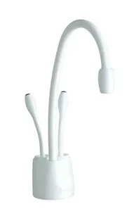 ברז מים חמים קרים ומטוהרים + ברז סודה לבן 44252A ISE