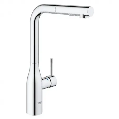 ברז פרח למטבח פיה נשלפת שני מצבים אסנס ESSENCE כרום GROHE - גרואה 30270000 GROHE גרואה