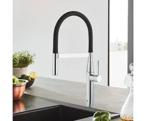 ברז מטבח נשלף שני מצבים אסנס ESSENCE כרום GROHE - גרואה 30294000 GROHE גרואה