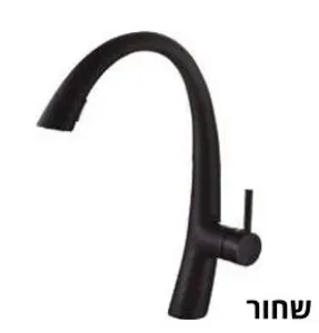ברז מטבח ENTERPRISE שחור מט