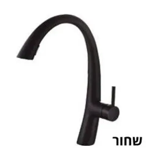 ברז מטבח ENTERPRISE שחור מט