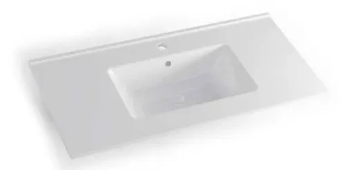כיור חרס אינטגרלי 100X47X18 ס