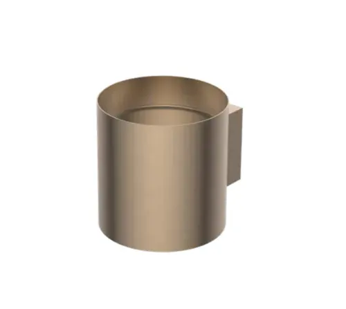 כיור נירוסטה עגול תלוי 40X45X40 ס
