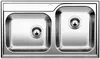 כיור מטבח נירוסטה 50X86X19 ס"מ בלנקו MEDIAN 9 IF מדיאן BLANCO BLANCO בלנקו