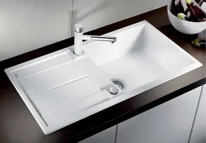 כיור מטבח בלנקו METRA 6S XL מטרה 50X100X19 ס"מ BLANCO – באחריות ניגא