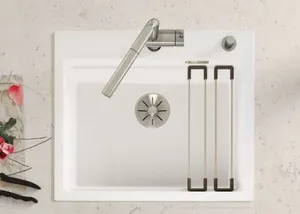 כיור מטבח בלנקו ETAGON 6 אטגון 6 50X59.4X22 ס"מ BLANCO – באחריות ניגא