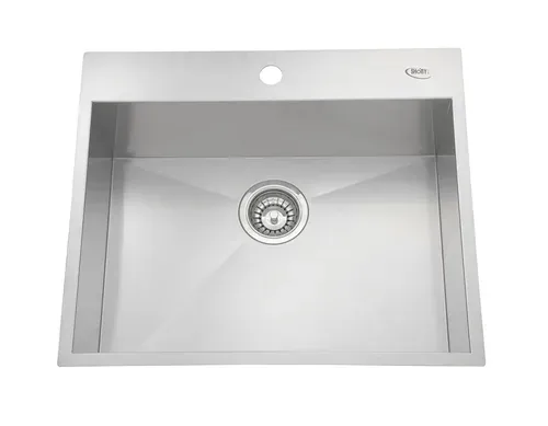 כיור נירוסטה יחיד 51X59X20.5 ס