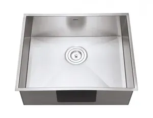 כיור מטבח נירוסטה יחיד 45X60.5X20.3 ס"מ דגם מקרל MAKAREL שוני SHONY