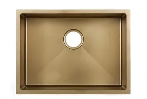 כיור נירוסטה זהב 44X59X20.3 ס"מ דגם וניל GDF-5944G שוני SHONY