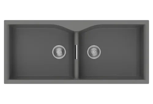 כיור גרניט כפול ענק 49.5X114X23 ס