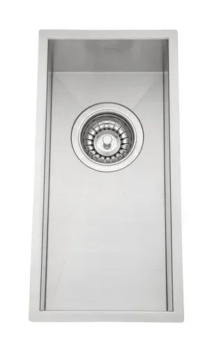 כיור מטבח יחיד נירוסטה 43X21X14 ס