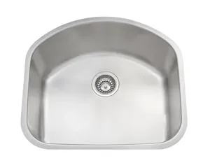 כיור מטבח נירוסטה יחיד מעוגל 51.7X57.8X25 ס"מ דגם פטרה PETRA שוני SHONY