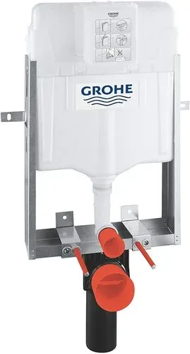 מיכל הדחה סמוי בלוק ללא בידוד Uniset דגם GROHE - גרואה 39165000 GROHE גרואה