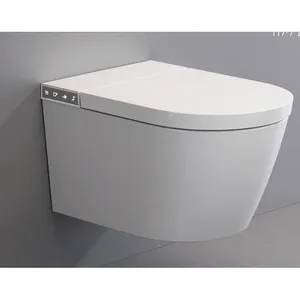 אסלה תלויה חכמה ספלאש SPLASH לבן מבריק (ללא מיכל הדחה)