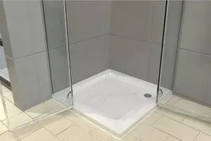 אגנית אקרילית קלאסית 80*80 ס"מ MTI203