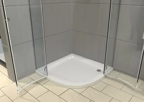 אגנית אקרילית קלאסית 80*80 ס