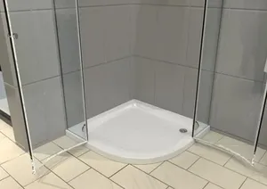אגנית אקרילית קלאסית 80*80 ס"מ MTI202