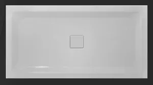 אגנית אקרילית מלבנית SLIM - סליים 75*110 ס"מ MTI220