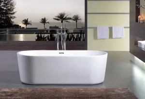 אמבטיה אקרילית אובלית פריסטנדינג דגם 11055 שוני SHONY