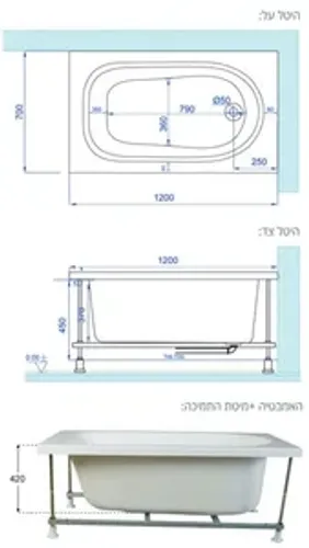 ג'קוזי יוקרתי 120/70 ס