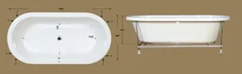 אמבטיה יוקרתית 180/90 ס