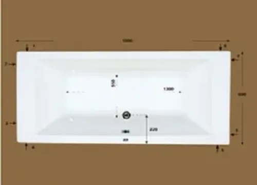 אמבטיה יוקרתית 180/80 ס