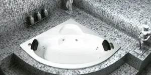 אמבטיה יוקרתית 130/130 ס"מ דגם MTI57