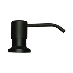 סבוניה אינטגרלית שחור מט C06BLK AQUATOP