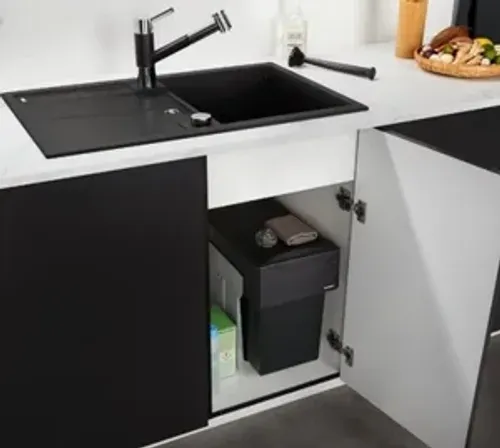 פח מחולק BLANCO בלנקו נשלף מהארון מתחת לכיור מטבח 526376