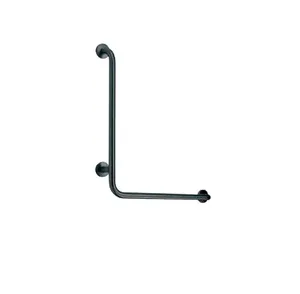 ידית אחיזה מעוצבת L סדרת מיני שחור מט 4837.60BL DorRaphael