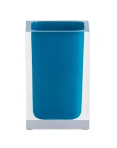 כוס למברשות שיניים סקוור - SQUARE כחול פטרול SPB-102551 מלדן
