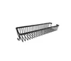 סבוניית רשת מלבנית 40 ס"מ סדרת מיני שחור מט SBS4013BL DorRaphael