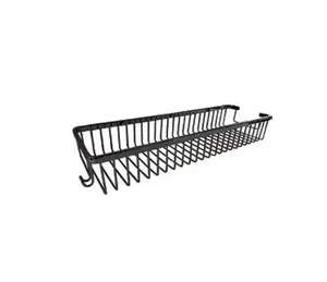 סבוניית רשת מלבנית 40 ס"מ סדרת מיני שחור מט SBS4013BL DorRaphael
