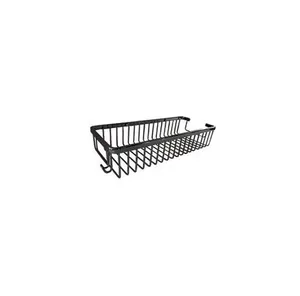 סבוניית רשת מלבנית 30 ס"מ סדרת מיני שחור מט SBS3013BL DorRaphael