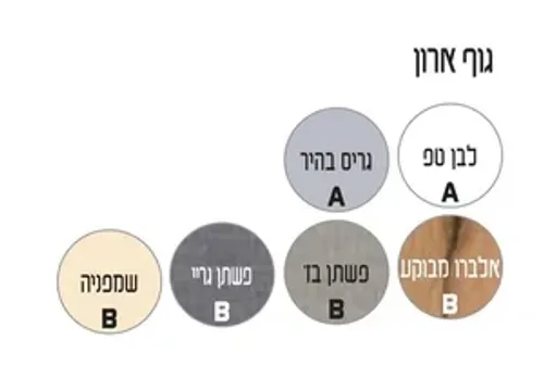 ארון תלוי דגם לינק - LINK עומק 47 ס