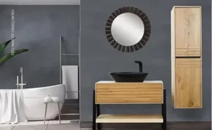 ארון אמבטיה מונח קליפורניה 120 ס"מ
